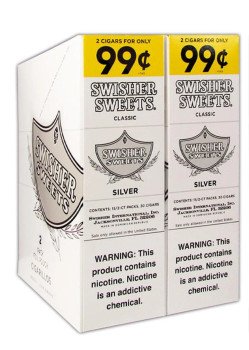 Swisher Sweets Cigarillos Silver