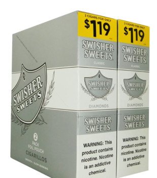 Swisher Un - Sweet The New Diamonds Cigarillos