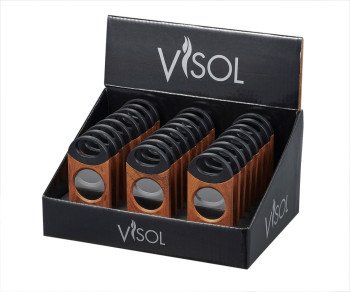 Syrus Wood Retail Prepack - 24 Cigar Cutters