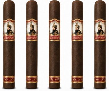 Tabernacle Havana Seed Connecticut No. 142 Corona 5-Pack