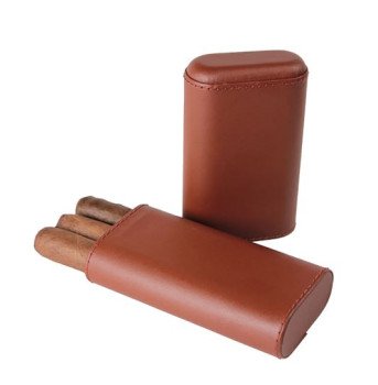 Telescoping 3-Finger Cigar Case