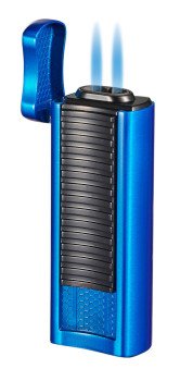 Tiger Double Flame Cigar Lighter - Blue