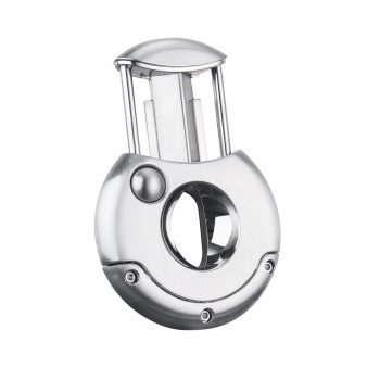 V Sphere Silver Cigar Cutter