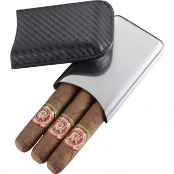 Visol Roscoe Carbon Fiber Cigar Case