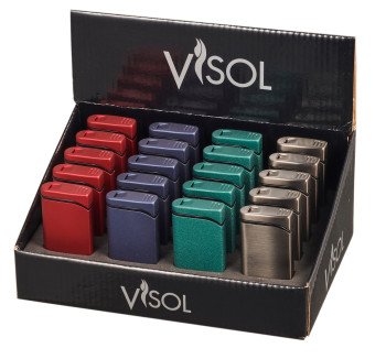 Vista Color Retail Prepack - 20 Cigar Lighters