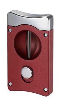 Wedge V Cigar Cutter Burgundy