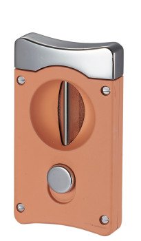 Wedge V Cigar Cutter Salmon