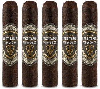 West Tampa Black Robusto 5-Pack