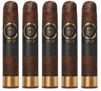 West Tampa Circle of Life Robusto 5-Pack
