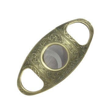 Wild West Antique Gold Cigar Cutter