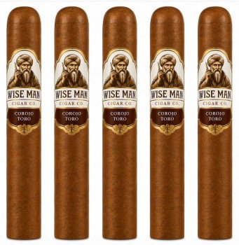 Wise Man Corojo Toro 5-Pack