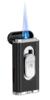 Xikar Hedron Lighter Black & Chrome