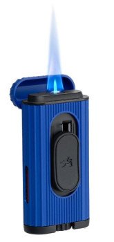 Xikar Hedron Lighter Blue & Black