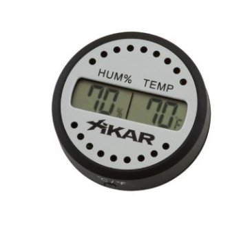 Xikar Round Digital Hygrometer