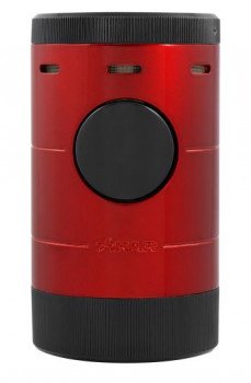 Xikar Volta Quad Flame Table-Top Lighter Red