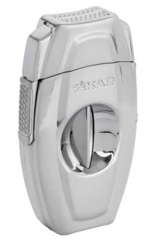 Xikar VX2 Brushed Chrome V Cutter