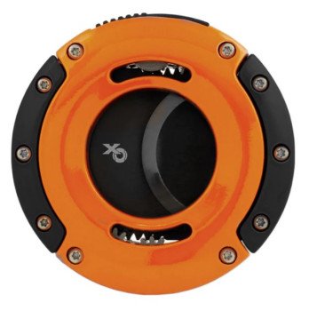 Xikar XO Circle Cutter Orange & Black