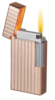Zebra Soft Flame Flint Lighter - Rose Gold