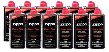 Zippo Lighter Fluid 4 oz Can (12 Pack)