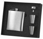 Stainless Steel Flask Gift Set