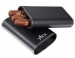 Arapaho Cigar Case For Large Ring Gauge Cigars Black