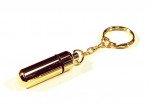 Bullet Key Chain Cutter Gold