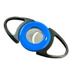 Bullseye Blue Double Guillotine Cigar Cutter
