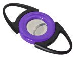 Bullseye Purple Double Guillotine Cigar Cutter