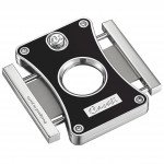 Caseti Dion Black Double Guillotine Cigar Cutter