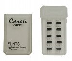 Caseti Flint Pack of 10 Premium Quality Flints Universal Size