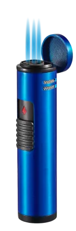 Cobra Triple Flame Cigar Lighter -Blue