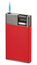 Cougar Single Flame Cigar Lighter - Red & Gunmetal
