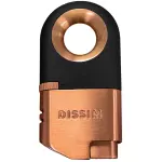 Dissim Inverted Dual Torch Rose Gold