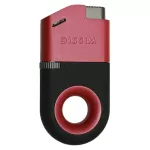 Dissim Inverted Soft Flame Lighter Red