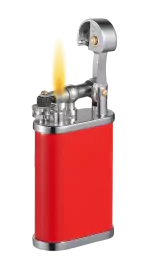 Elegance Red Soft Flame Flint Lighter
