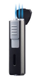 Enigma Triple Flame Cigar Lighter Gunmetal