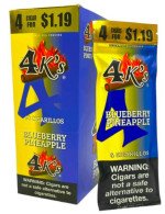 Good Times 4 Kings Cigarillos Blueberry Pineapple