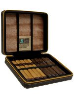 Java 10 Robusto Sampler with Leather Travel Case