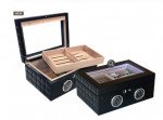 Lemansgt Humidor with Programmable Finger Print Biometric Electronic Lock