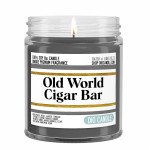 Old World Cigar Bar Candle 8oz