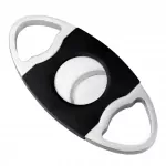 Perfecto Black And Stainless Steel Double Guillotine Cigar Cutter