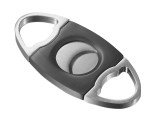 Perfecto Gunmetal and Stainless Steel Double Guillotine Cigar Cutter
