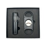 Rand Jr Cigar Cutter & Artemis Cigar Lighter Gift Set