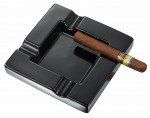 Renner Black Ceramic Cigar Ashtray