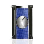 Ridge Cut Blue Cigar Cutter