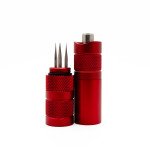 Rio Multi-Tool Cigar Punch and Roach Clip - Red