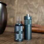Rio Multi-Tool Cigar Punch and Roach Clip - Silver