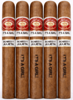 Romeo y Julieta Real It's a Girl 5-Pack