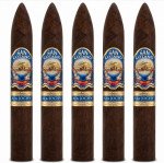 San Lotano Dominicano Cubra Brasil Torpedo 5-Pack