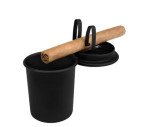 Stinky Cigar Car Ashtray Black